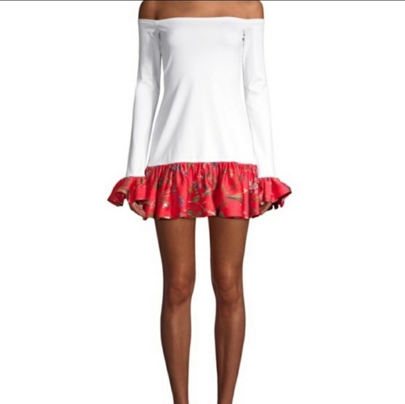 Alexis Estelle Off the Shoulder Mini Dress - Picture 3 of 12